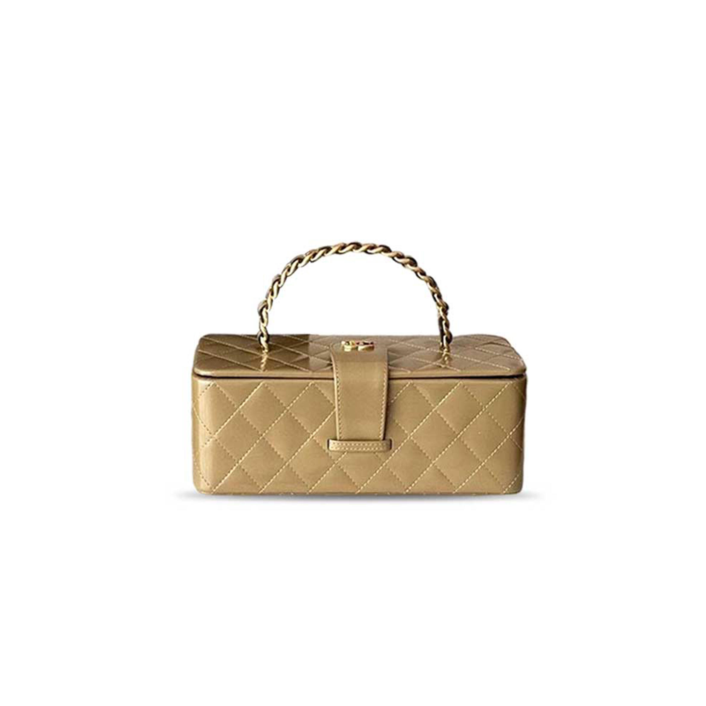 CHANEL QUILTED LEATHER VANITY A2226 (22*10*8.5cm)